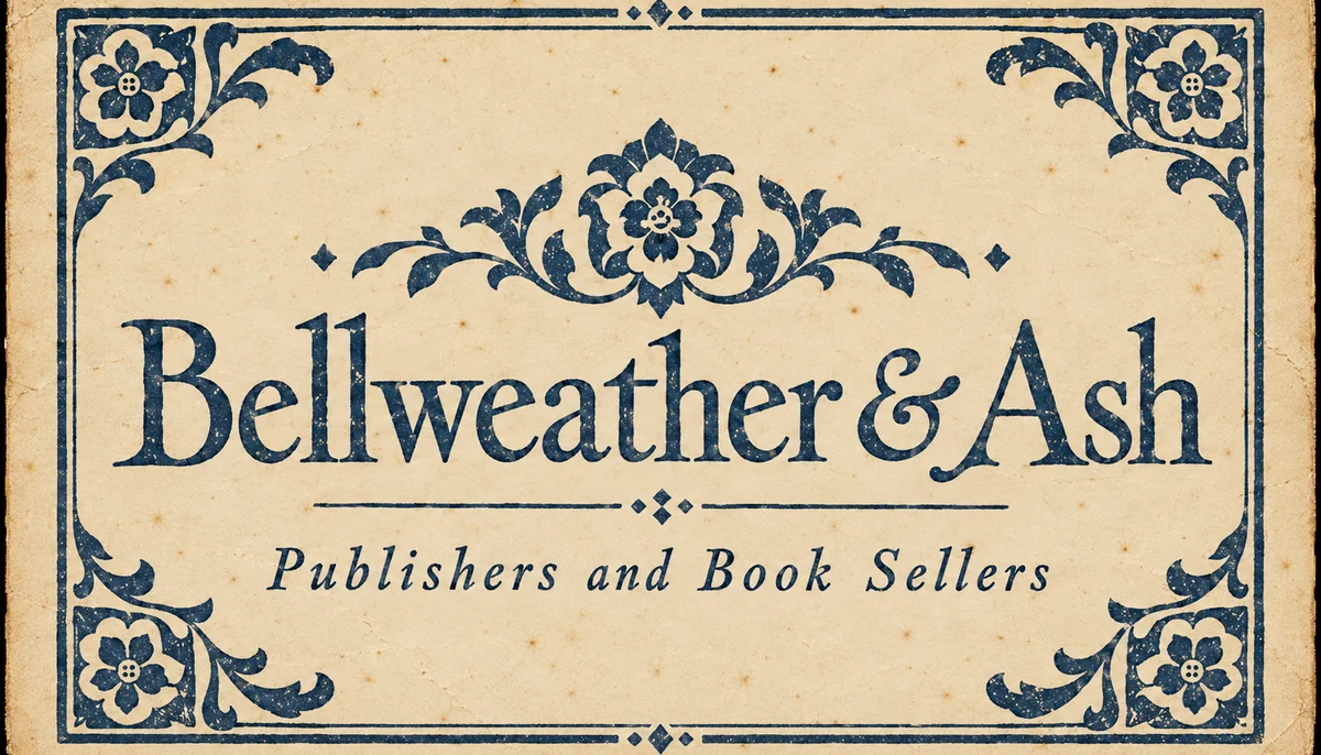 Vintage publisher card for Bellweather and Ash